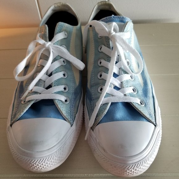 Stranger Things Fans RHTF Millie By You All Star Converse Blue Wave Unisex - Picture 3 of 7